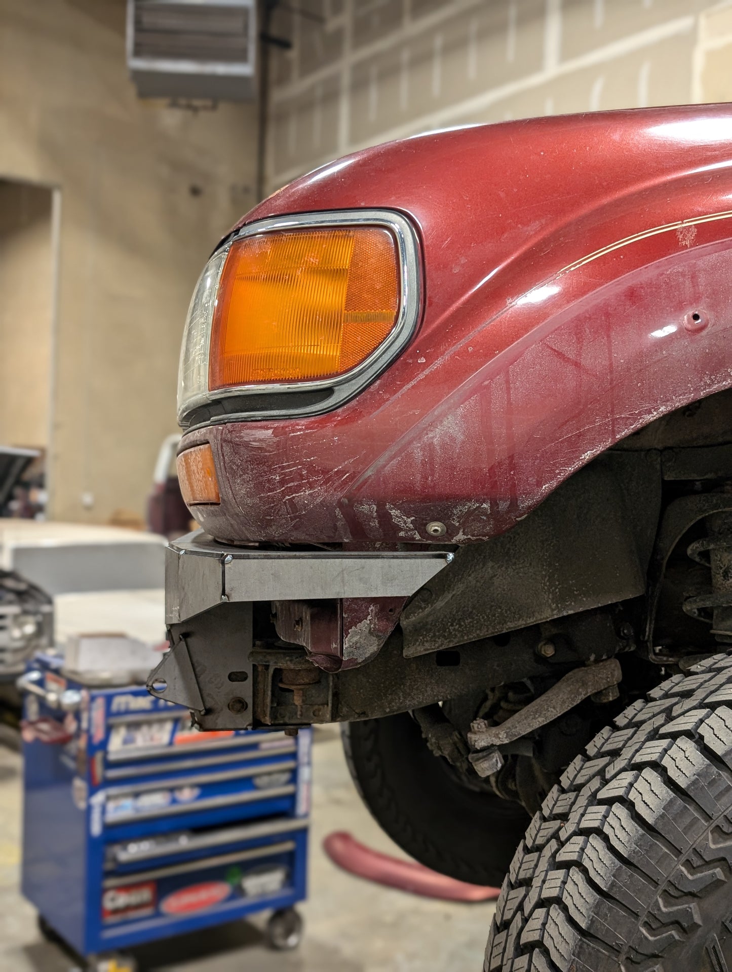 Frame cut Toyota Land Cruiser 80 Series and Lexus LX 450 Front bumper. DIY FREE SHIPPING