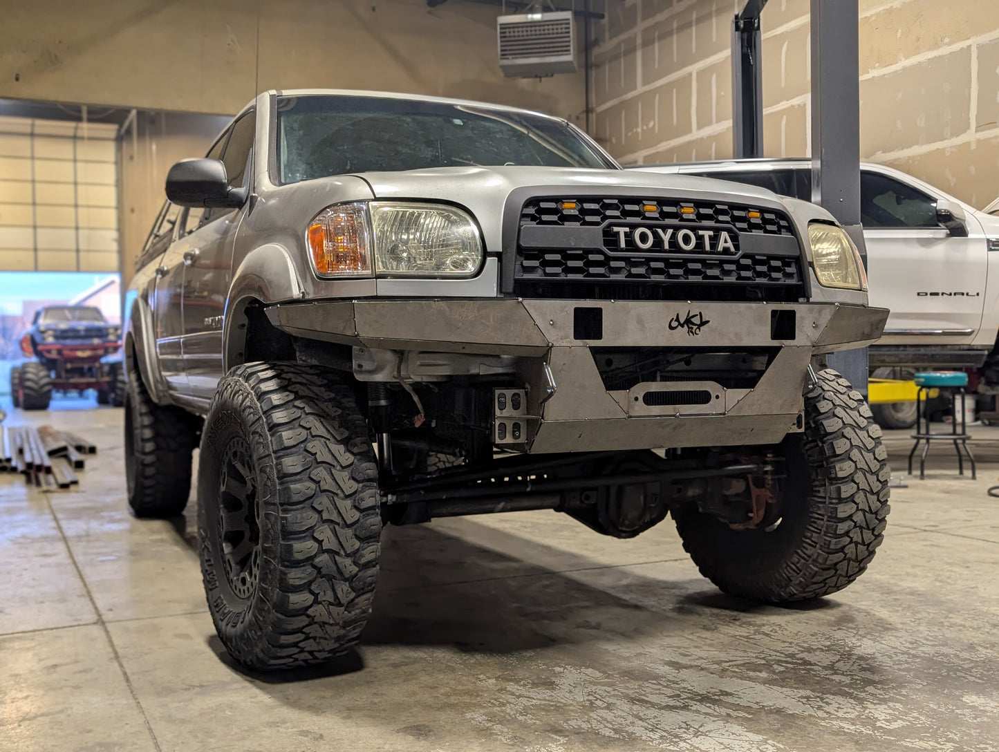 Fabricated 1st gen Tundra Bumpers!