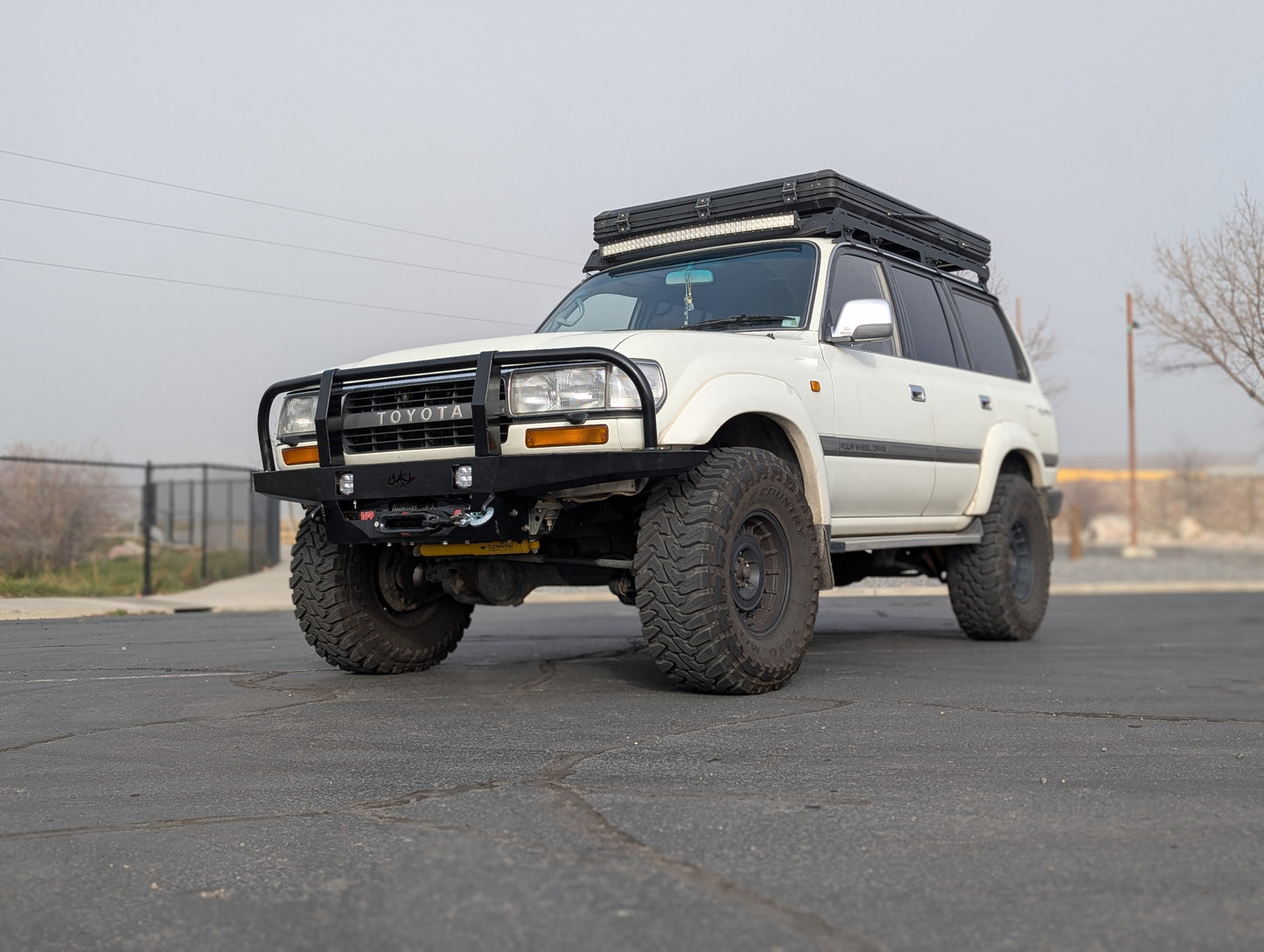 80 Series DIY Front winch bumper