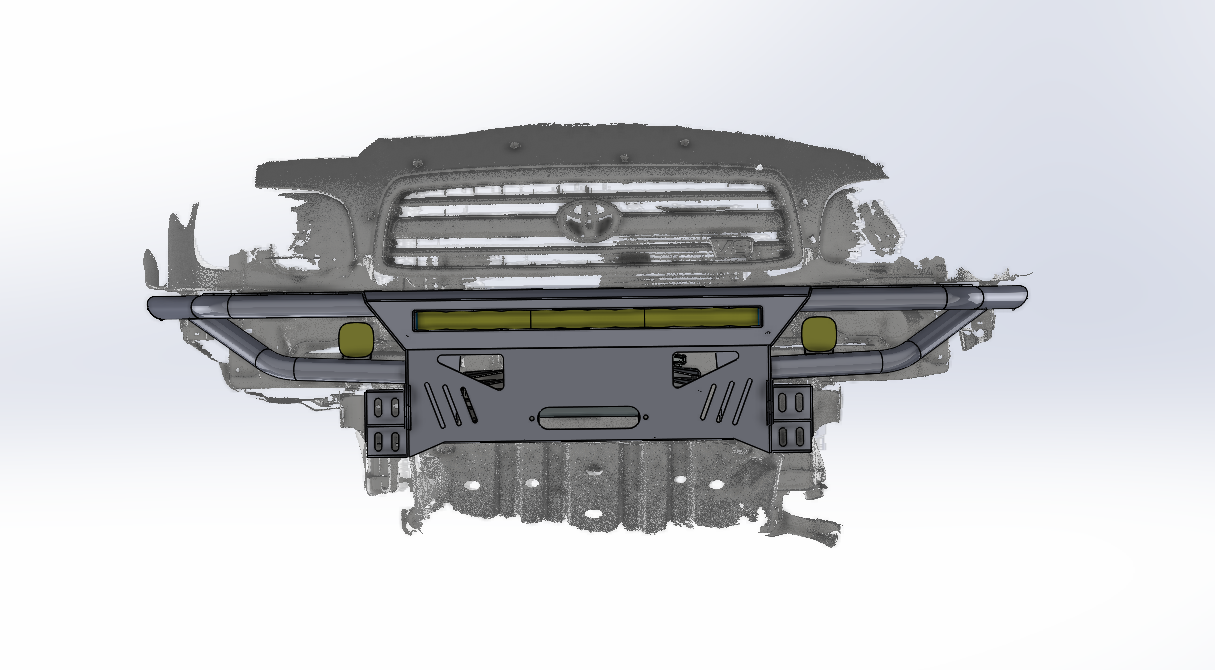 1st Generation Toyota Tundra DIY Bumper/FREE SHIPPING.