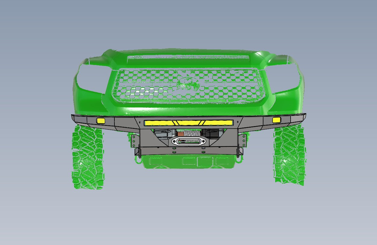 2014-2021 Tundra DIY Front Winch Bumper//FREE SHIPPING