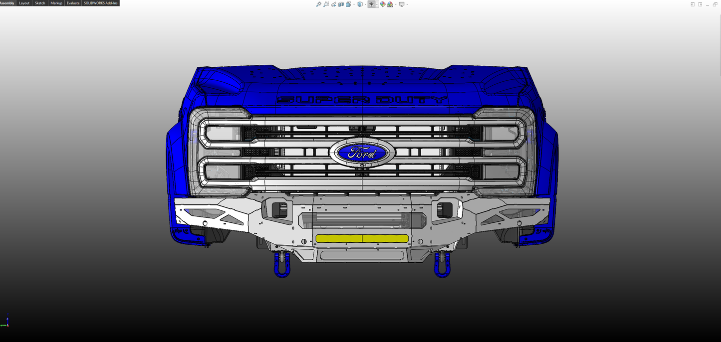 Ford Super Duty Front Bumper 2017-2026
