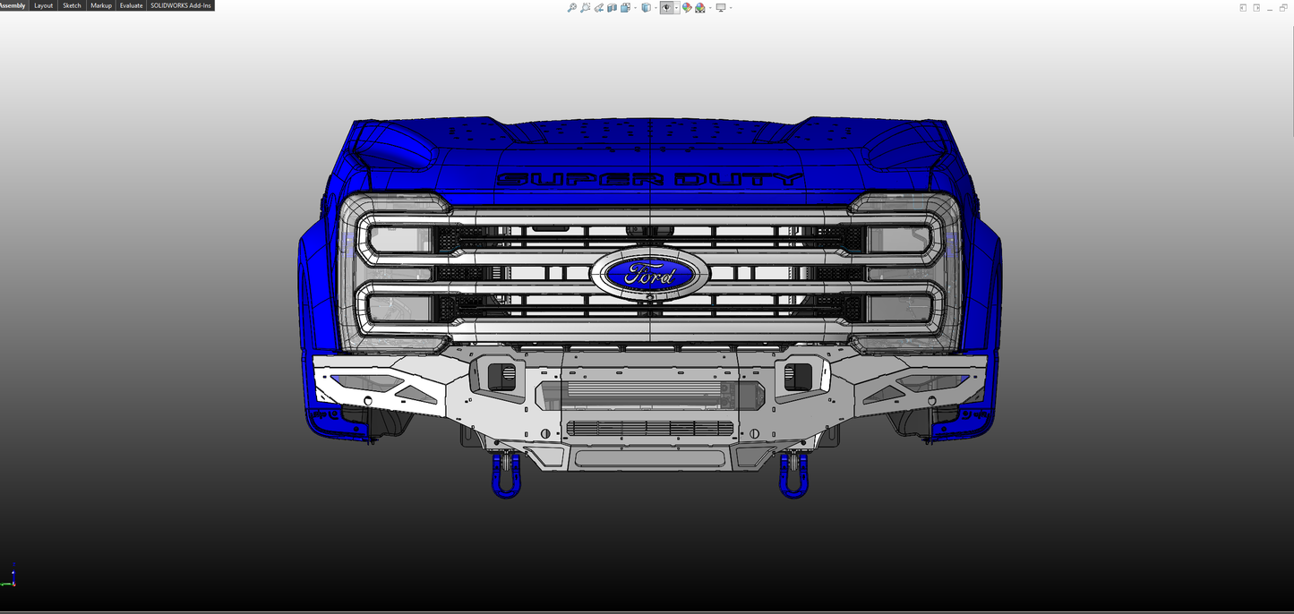Ford Super Duty Front Bumper 2017-2026