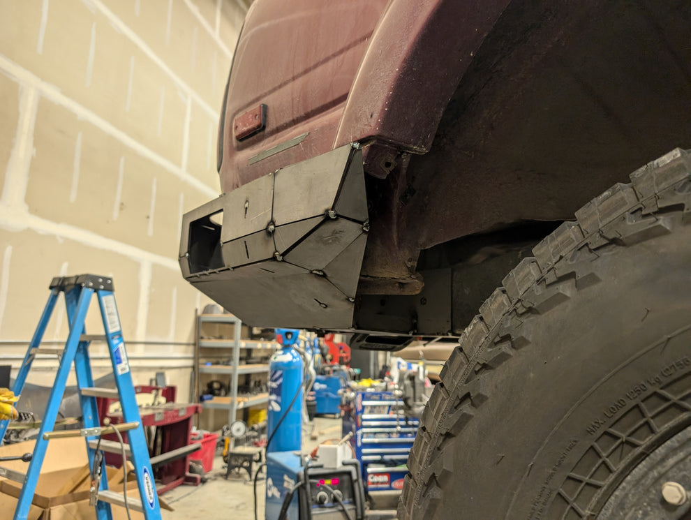 Toyota Land Cruiser/ Lexus LX 450 DIY high clearance rear bumper DIY K ...