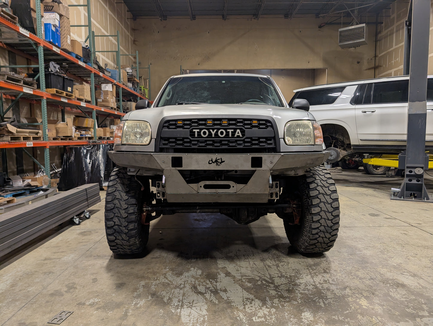 Fabricated 1st gen Tundra Bumpers!