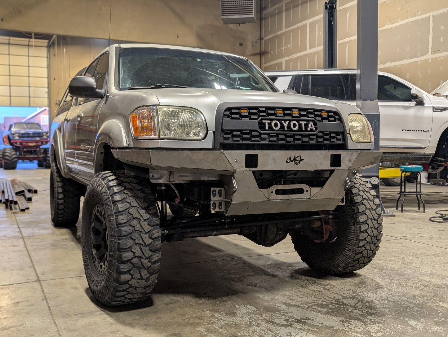 Fabricated 1st gen Tundra Bumpers!