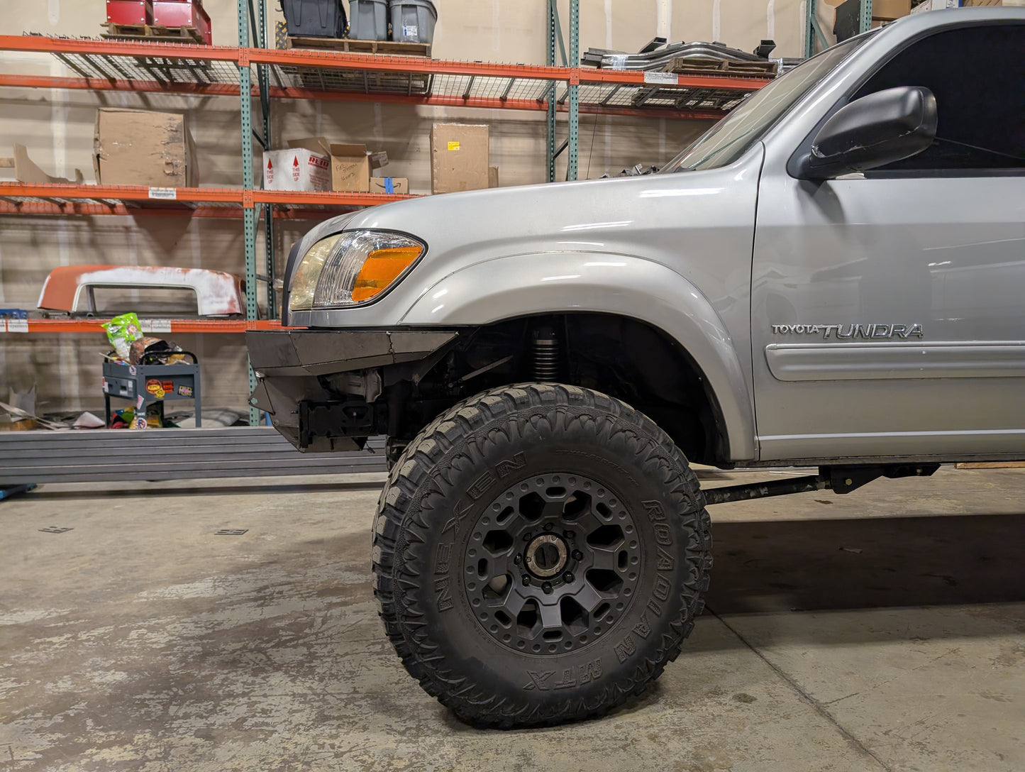 Fabricated 1st gen Tundra Bumpers!