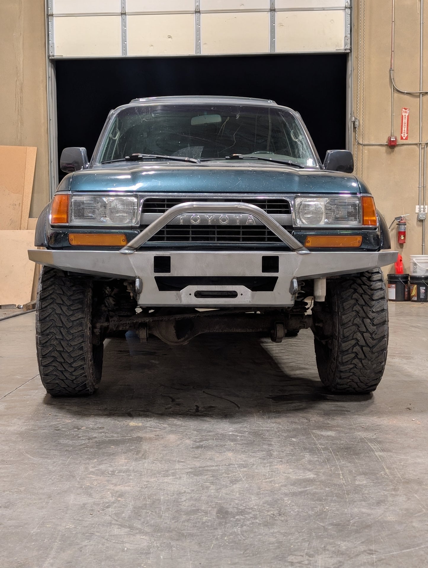 80 Series DIY Front winch bumper