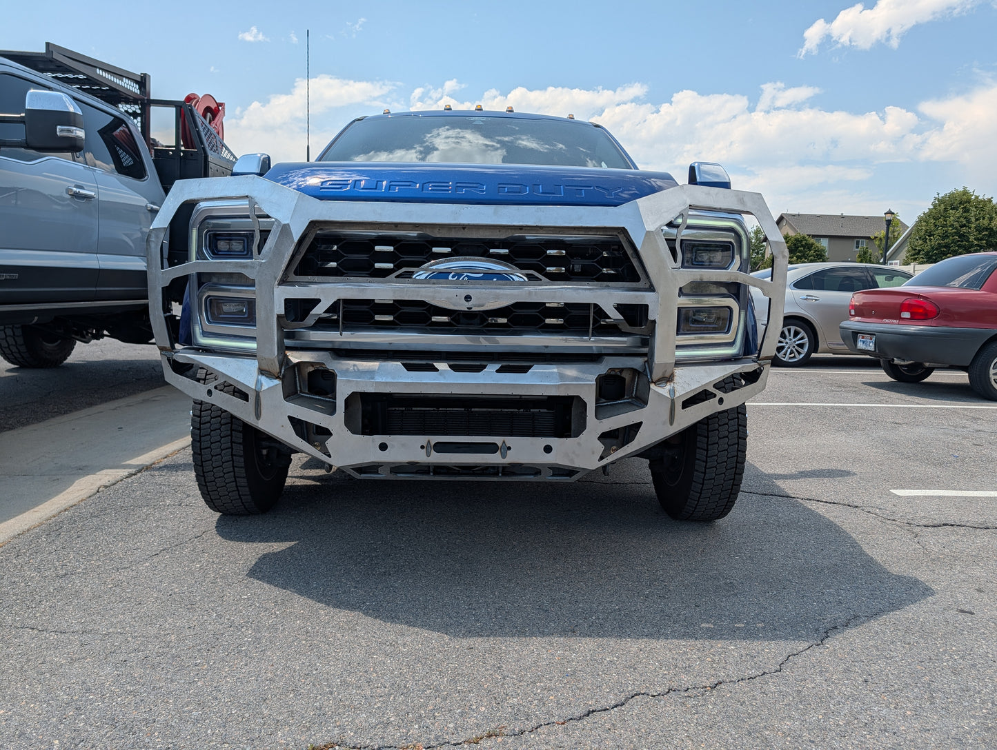 DIY Ford Superduty Front Winch Bumper/ Free Shipping