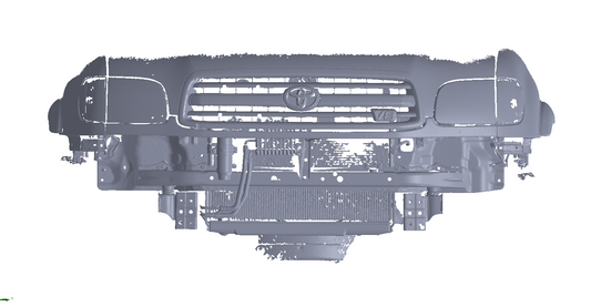 2000-2002 Tundra Front 3D Scan