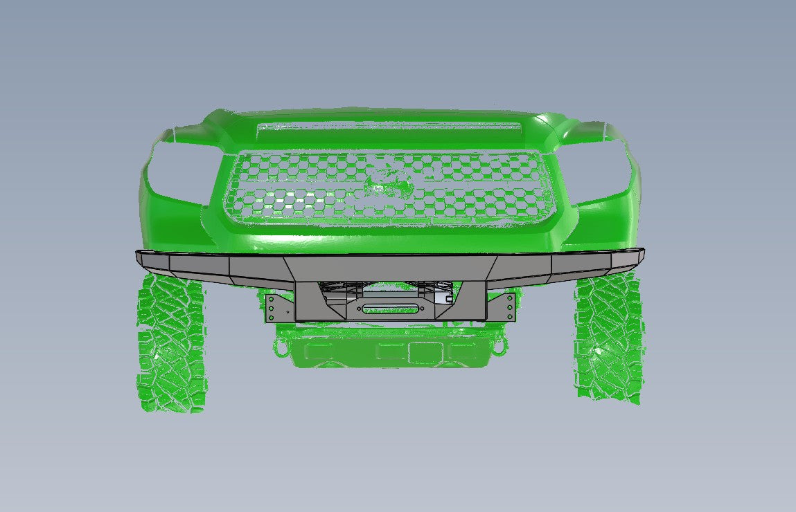 2014-2021 Tundra DIY Front Winch Bumper//FREE SHIPPING